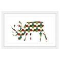 thumbnail image 6 of Marmont Hill Christmas Deer Framed Wall Art, 6 of 6