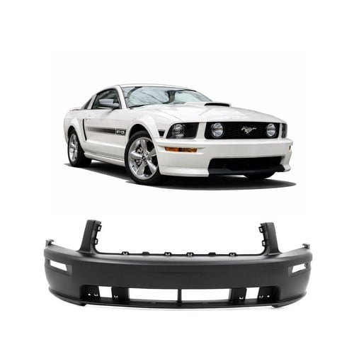 Primed Front Bumper Cover for 2005-2009 Ford Mustang GT FO1000575