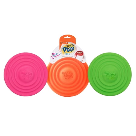 UPC: 0032700158378 | Hartz Dura Play Disc Bacon Scented Dog Toy 1 Count