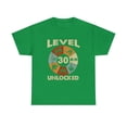 thumbnail image 2 of Level 30 Unlocked-30th Birthday Vintage Video Gamer T-Shirt, 2 of 2