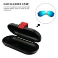 thumbnail image 3 of OULII Car Sunglass Holder Box Black Aluminum Alloy Dustproof 1 PCS, 3 of 8