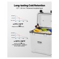 thumbnail image 3 of Portable Cooler 38 QT Insulated Hard Cooler 54 Can Capacity with Cup Holder Default, 3 of 9