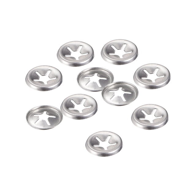 Unique Bargains M4 Rondelle de Verrouillage Interne 3.3mm I.D. 12mm O.D. Rondelles de Verrouillage à Pression, Acier Inoxydable 304 10 Pcs