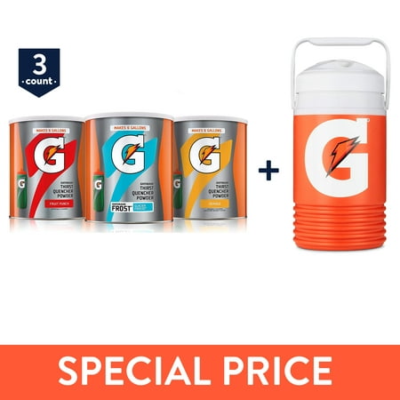 Buy a Gatorade Drink Mix, 3 Ct Variety Pack and get a Gatorade Classic 1/2 Gallon