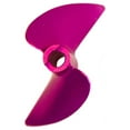 thumbnail image 2 of CNC Propeller Rc Boat 42mm 1.4pitch 3/16 bore 4214 Purple prop (RH), 2 of 4