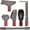 B-6 pieces, variant on Attachment Kit for Dy*son Gen 5 Gen5 V15 V12 V8 V11 V10 V7 Absolute Detect Cordless Stick Animal Outsize Cyclones Vacuum Cleaner Accessories Bundle Replacement Brush Tools