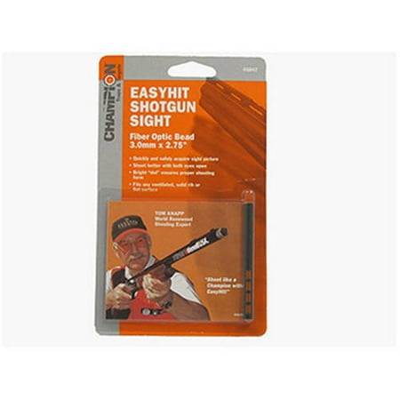 Champion Traps and Targets Easy Hit Shotgun Sight 3mm, Red,