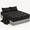 Black Starry Sky-Full, variant on Full Bed Sheet Set 4 Pieces Space Starry Bedding With Flat