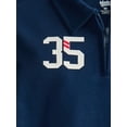 thumbnail image 3 of Wonder Nation Toddler Boys' Quarter Zip Sweater with Long Sleeves, Sizes 18M-5T, 3 of 3