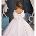 thumbnail image 3 of Drtj Off Shoulder Flower Girl Wedding Bridesmaid Princess Pageant First Communion Formal Satin Dresses, 3 of 6