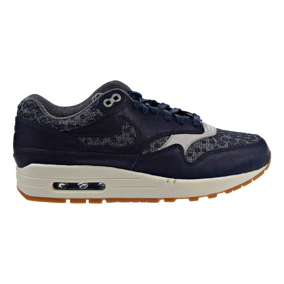 Nike Air Max 1 Premium Women's Shoes Obsidian/Obsidian/Pale Grey 454746-403