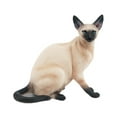 thumbnail image 2 of Cat Modelo Figura realista de gatito realizado Figurina en miniatura Simulación coleccionable Juguete Estatua de gato realista para el estante de boda Sentado 8x4.5x7.6cm, 2 of 8