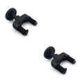 thumbnail image 1 of Cateissary Hanger Stand Portable Rustproof Wall-Mount Holder Display Rack Nylon Wear-resistant Instrument Bass Hook Electric Musical Guitar Como se muestra 2piezas, 1 of 5