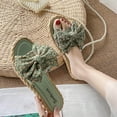 thumbnail image 4 of AXXD Womens Sandals Comfortable Green Flat Flip Flop Summer Beach Trendy Mothers Day, 4 of 9