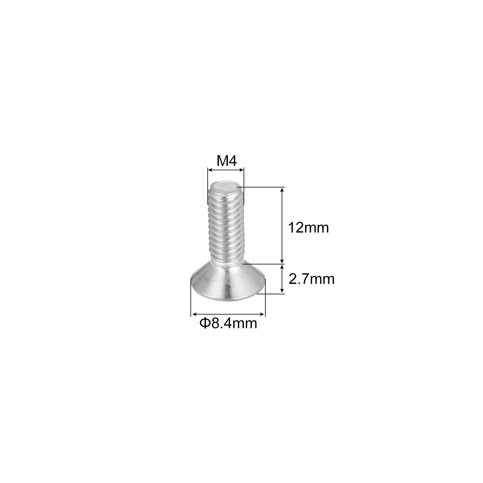 Unique Bargains M4x12mm Torx Sécurité Vis Machine, 10 Pack 316 Acier Inoxydable Tête Fraisée Inviolable Vis Fixations Boulons Unique Bargains M4x12mm Torx Sécurité Vis Machine, 10 Pack 316 Acier Inoxydable Tête Fraisée Inviolable Vis Fixations Boulons