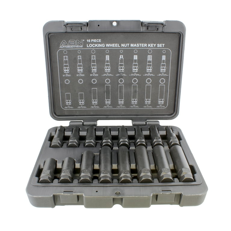 13Piece Hubcap And Wheel Lock Removal Kit