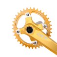 thumbnail image 4 of Juego de bielas de bicicleta de 8-11 es, hueco y ligero, bielas de 170 mm, aleación de aluminio CNC, 104BCD, de cadena, rueda de caden Golden_36T Sunnimix  Brazo de manivela de bicicleta plegable, 4 of 5