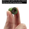 thumbnail image 4 of 230Pcs Zinc Alloy Hex Threaded Insert Nuts Threaded Inserts Insert Nuts External Thread M4 M5 M6 M8 for Wood Furniture Nut Tool Kit, 4 of 5