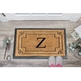 thumbnail image 7 of A1HC- Designer Hand-Crafted Rubber & Coir Decorative Frame Molded Door Mat, Perfect and more functional size 24x36 Inch Monogrammed, 7 of 7