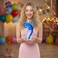 thumbnail image 5 of 1PC Cartoon Birthday Candle,Creative Number Candle with Glitter Crown Design,For Birthday Party,Cake Decoration -, 5 of 6
