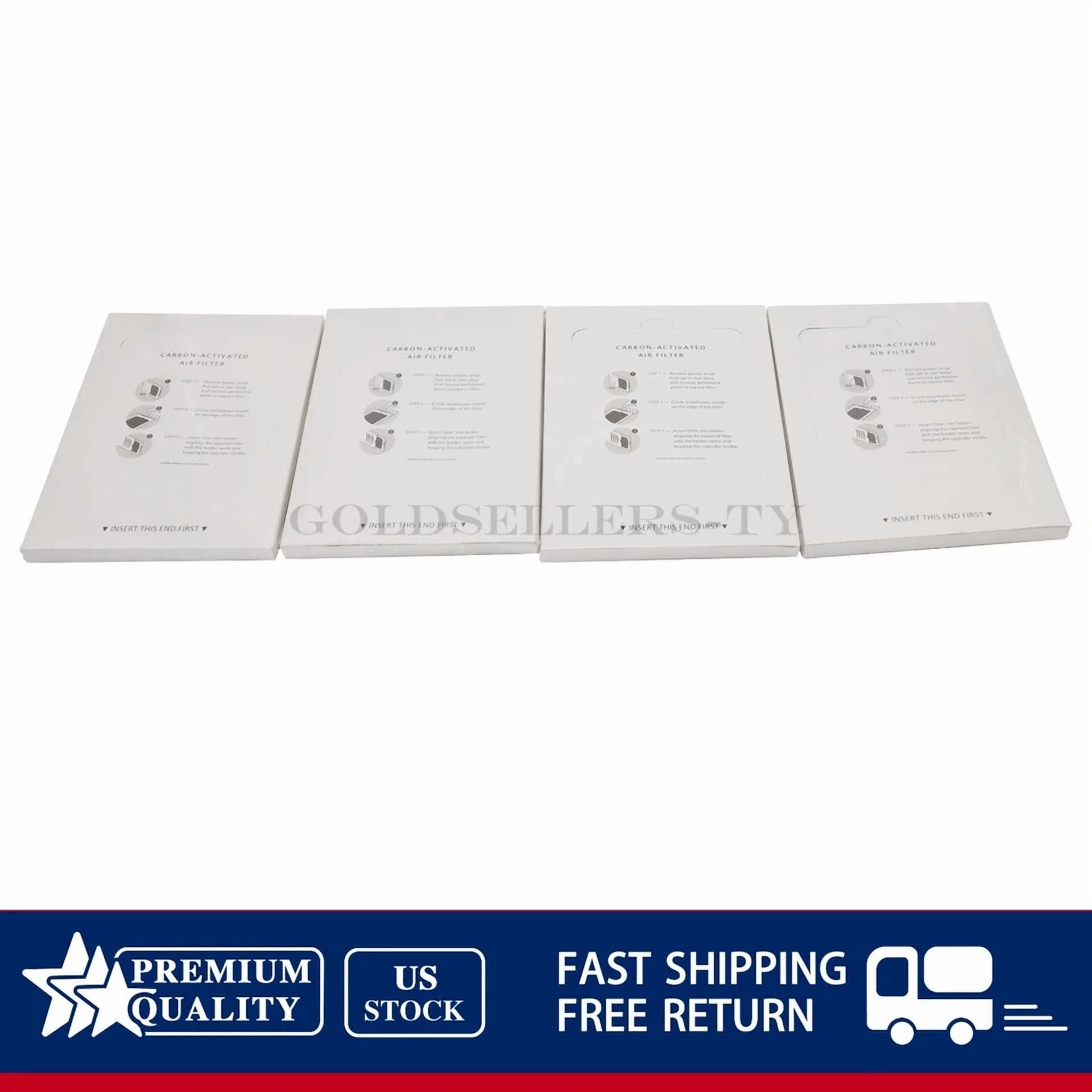 4X For Frigidaire Paultra Pure Air Ultra Electrolux Eafcbf Fridge Filter