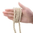 thumbnail image 3 of BE-TOOL Cotton Rope Macrame Cord Three-Strand Synthetic for DIY Craft Making 6mm-20mm Choice White Reusable & Washable, 3 of 8