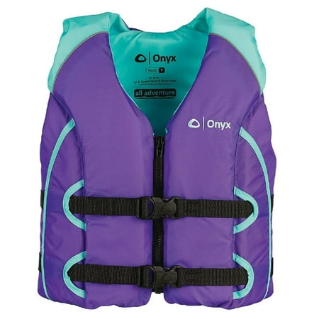 Onyx All Adventure Youth Vest - Aqua/Purple