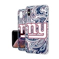 thumbnail image 2 of New York Giants iPhone Clear Paisley Design Case, 2 of 5