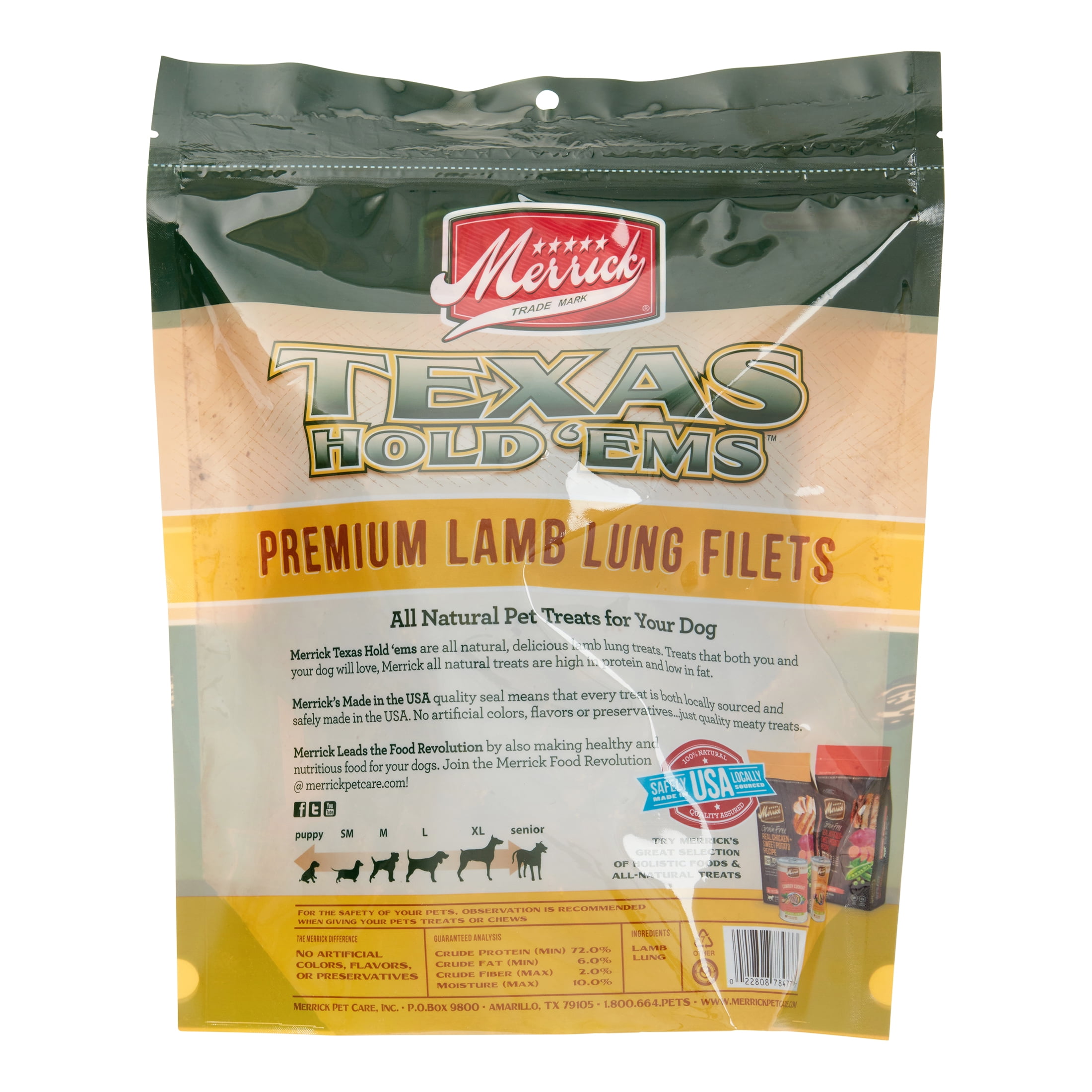 Merrick lamb lung training treats 2025
