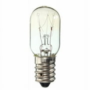 Veecome 15-Watt Refrigerator Light Bulb, E14 Screw Base 2700K Replacement Tungsten Light Bulb