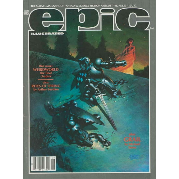 Epic Illustrated Issue #13 VF ; Epic Comic Book