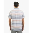 thumbnail image 3 of Chaps Men's and Big Men's Linen-Blend Print Woven Shirt, Sizes S-3XL, 3 of 7
