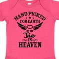 thumbnail image 4 of Inktastic Handpicked for Earth by My Tio in Heaven with Angel Wings Boys or Girls Baby Bodysuit, 4 of 5