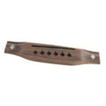 thumbnail image 3 of Puente de guitarra de madera, puente de guitarra acústica Puente de guitarra de palisandro Puente de reemplazo de guitarra acústica Estética elegante, 3 of 8