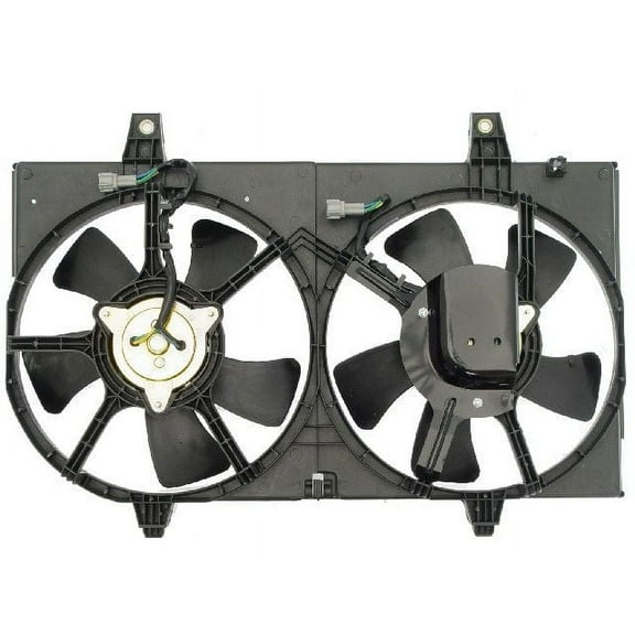 Auxiliary Fan Assembly - Compatible with 2000 - 2001 Nissan Maxima