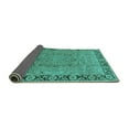 thumbnail image 2 of Ahgly Company Indoor Rectangle Oriental Turquoise Blue Traditional Area Rugs, 3' x 5', 2 of 4