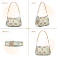 thumbnail image 2 of Womens Chain Shoulder Bag Sloth and Leaves Classic Tote Handbags Fashion Clutch Hobo Purse with Zipper for Travel Casual, 2 of 7