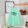 thumbnail image 5 of Zpanxa Girls Summer Dress Girl's Casual Sundress Floral Print Sleeveless Round Neck Dresses Green 2 Years, 5 of 5