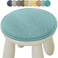 thumbnail image 1 of Coussin de Tabouret Rond 12/14/16/18/10 Pouces Coussins de Chaise Ronds avec Attaches pour Chaises de Salle à Manger Coussins de Siège Ronds (Couleur4, 45cm/18 Pouces), 1 of 5