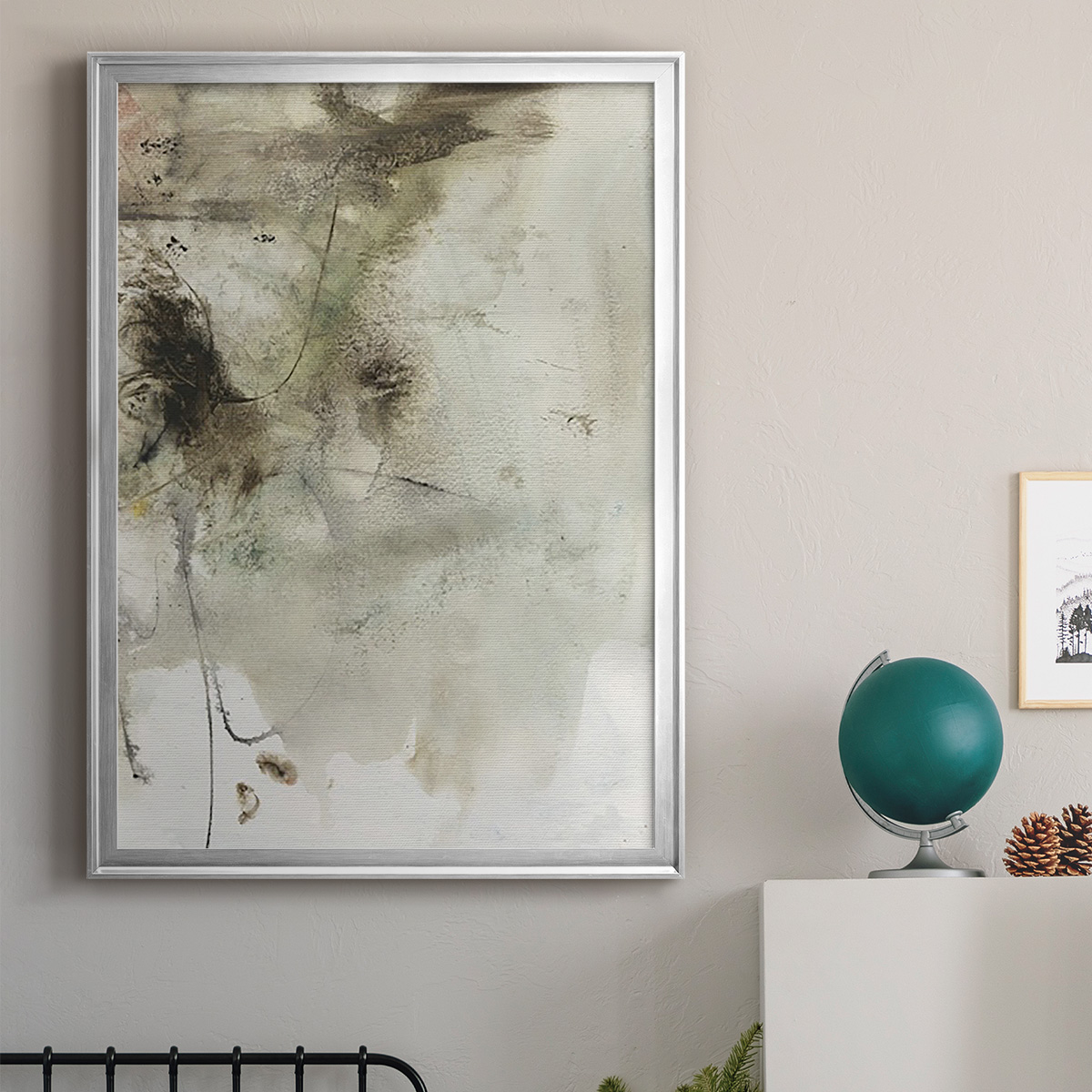 Soft Inspiration IV Premium Framed Print, in Gold, Black, or Silver - Ready to Hang