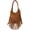 Brown, variant on Fringed Shoulder Bag for Women Vintage Hobo Bag Fashion Tassel Tote Bag Slouchy Top Handle Handbag Purse