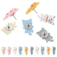 thumbnail image 6 of WHAMVOX 50pcs Bulletin Board Tacks Cat Thumb Tack Decorative Cat Push Pin for Photo Wall Maps, 6 of 8