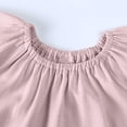 thumbnail image 5 of Eltusu Girls Dresses, Short Sleeve Crew Neck Comfy Casual Summer Dress Pink Size 6 T, 5 of 6