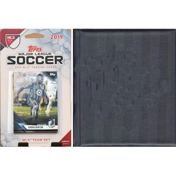 C&I Collectables MINNUNFC19 MLS Minnesota United Licensed 2019 Topps Team Set & Storage Album