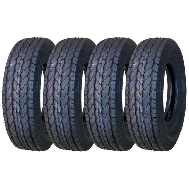 Set Of 4 New Premium Grand Ride Trailer Tires St 5 75r15 8pr Load Range D Tires 7eagle Trailer