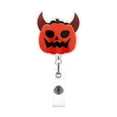 thumbnail image 2 of Ltdhehe Citrouille d'Halloween Support Extensible pour Rouleau d'Insigne avec Anneau de Tirage Corde d'Extension 60 65 cm, 2 of 4