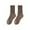 A-Coffee215, variant on Womens Socks Fall/Winter Solid Thick Looped Knitting Cotton Calf Socks Streetwear Warm High Tube Stacking Socks