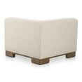 thumbnail image 5 of Moe's Home Collection June Corner Chair Oatmeal Fabric Corner Chairs, 5 of 6