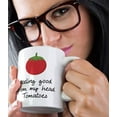 thumbnail image 5 of Coffee Mug 11 Ounces Feeling Good from My Head Tomatoes Vegetables Ceramic Tea Cup Design Only, 5 of 7