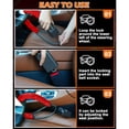 thumbnail image 7 of Ouvra Titan Car Lock, Titan Lock Steering Wheel Locks, Anti Theft Car Security Device with 3 Keys, Fits Most Vehicles, Trucks, SUVs, and Vans (1pc,Black), 7 of 7